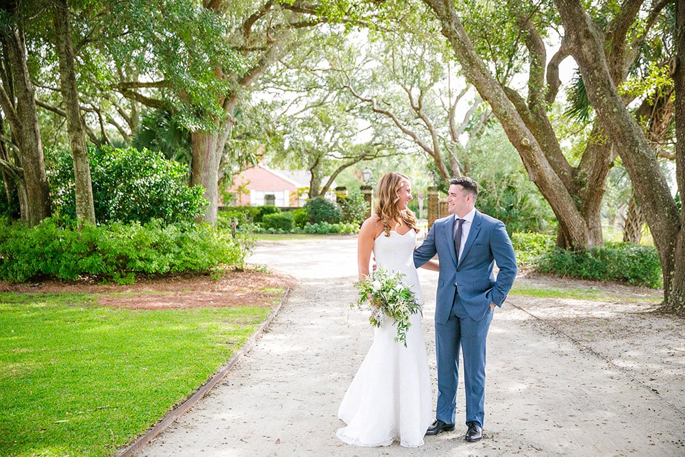 October Wedding at Lowndes Grove Plantation | Charleston, South Carolina | Lavender Details | Photo by Dana Cubbage Weddings