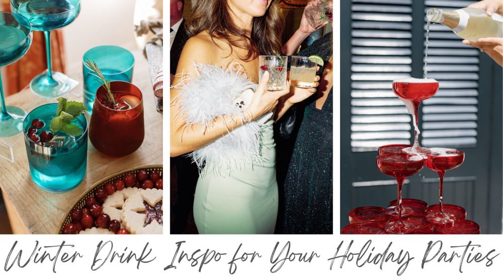 Winter Drink Inspo for Your Holiday Parties